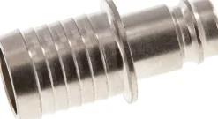 Kupplungsstecker (NW10) 19 (3/4")mm Schlauch, Stahl gehärtet & vernickelt
