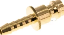 Kupplungsstecker (NW5) 4mm Schlauch, Messing