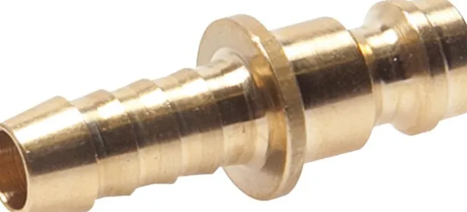 Kupplungsstecker (NW5) 4mm Schlauch, Messing