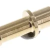 Kupplungsstecker (NW2,7) 4mm Schlauch, Messing