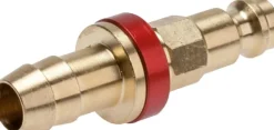 Kupplungsstecker (NW7,2) 4mm Schlauch, Messing