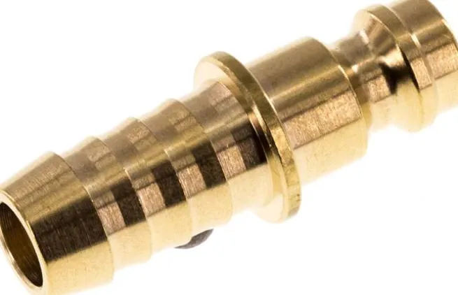 Kupplungsstecker (NW5) 8 (5/16")mm Schlauch, Messing