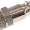 Kupplungsstecker (NW7,2) 8x6mm Schlauch, Messing vernickelt