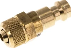 Kupplungsstecker (NW5) 6x4mm Schlauch, Messing