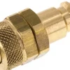 Kupplungsstecker (NW7,2) 10x8mm Schlauch, Messing