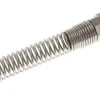 Kupplungsstecker (NW7,2) 10x8mm Schlauch m. Knickschutz, Messing vernickelt
