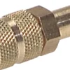 Kupplungsstecker (NW2,7) 6x4mm Schlauch, Messing