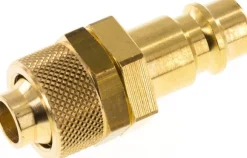Kupplungsstecker (NW7,2) 12x9mm Schlauch, Messing