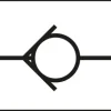 Labor-Rückschlagventil 6 - 8mm Schlauch, PN 4