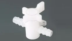 Labor-Schlauchhahn (PVDF), 6 (1/4