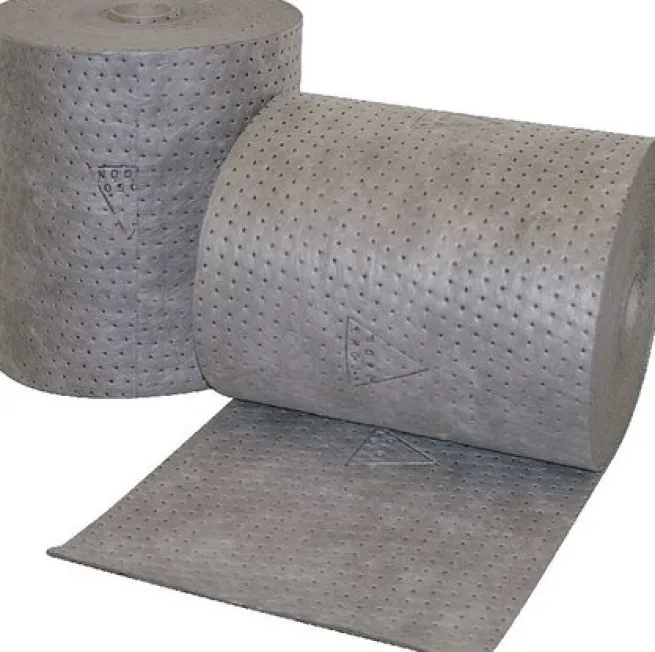 Ölbinder Universal (grau), 2 Rollen, perforiert,0,48 x 44 m