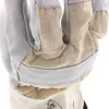 Lederhandschuh, schwere Leder- und Baumwollqualität, naturfarbenes, Xl, Schutzklasse (EN 388) 3.1.2.2.X
