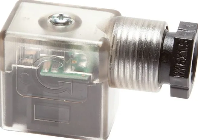 LED-Stecker Größe 1 (Industrienorm B), 24 V AC/DC