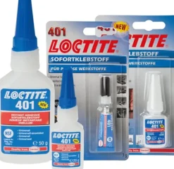 LOCTITE Sekundenkleber, 20 g, für Metalle und Kunststoffe, schlagzäh