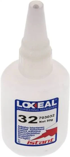 LOXEAL Sekundenkleber, 50 g, Hohe Festigkeit - super schnelle Aushärtung