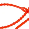 Lösbarer Kabelbinder, 320mm, 2 Befestigungsaugen, rot
