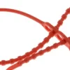 Lösbarer Kabelbinder, 500mm, 2 Befestigungsaugen, rot