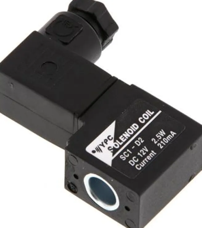 Magnetspule 24 V=, Bauform L, Steckergröße 0