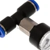 Manometer 0 - 10bar, 8mm Schlauch, IQS-Standard
