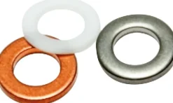 Manometer Dichtring, G 1/4", PTFE, Flachdichtungen (Standard)