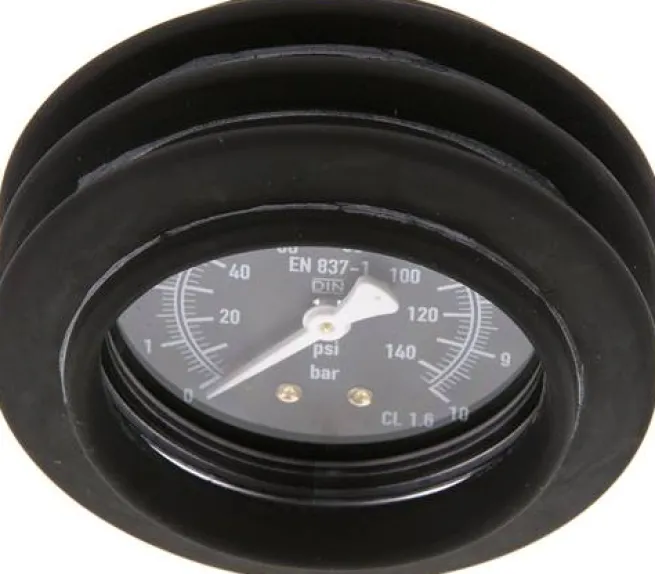 Manometer f. HRF 63mm, 0 - 10 bar, G 1/4"
