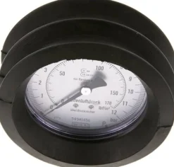 Manometer f. HRF 80mm, 0 - 12 bar, G 1/4"