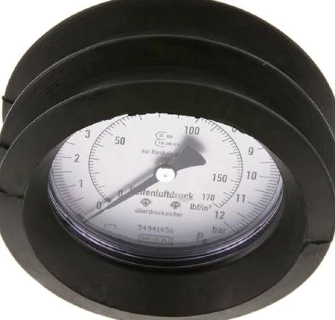 Manometer f. HRF 80mm, 0 - 12 bar, G 1/4"