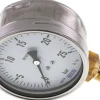 Manometer senkrecht (CrNi/Ms), 100mm, 0 - 25 bar