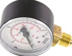 Manometer senkrecht (KU/Ms), 50mm, 0 bis 40 bar, G 1/4"