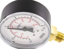 Manometer senkrecht (KU/Ms), 63mm, -1 bis 1,5 bar, G 1/4"