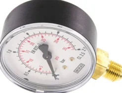 Manometer senkrecht (KU/Ms), 63mm, 0 bis 2,5 bar, G 1/4"