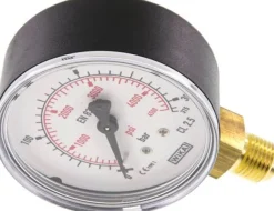 Manometer senkrecht (KU/Ms), 63mm, 0 bis 315 bar, G 1/4"
