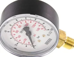 Manometer senkrecht (KU/Ms), 63mm, 0 bis 100 bar, G 1/4"