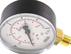 Manometer senkrecht (KU/Ms), 63mm, 0 bis 6 bar, G 1/4"
