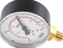 Manometer senkrecht (KU/Ms), 63mm, -1 bis 0,6 bar, G 1/4"
