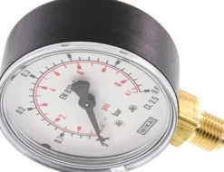 Manometer senkrecht (KU/Ms), 63mm, 0 bis 0,6 bar, G 1/4"