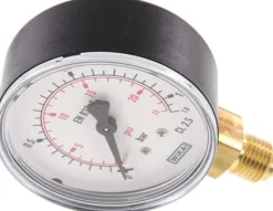 Manometer senkrecht (KU/Ms), 63mm, 0 bis 1,6 bar, G 1/4"