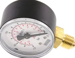 Manometer senkrecht (KU/Ms), 50mm, -1 bis 0 bar, G 1/4"