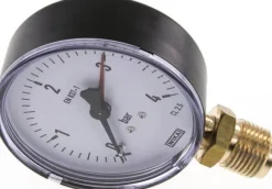 Manometer senkrecht, 80mm, 0 - 4 bar