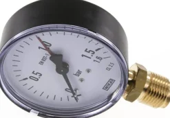 Manometer senkrecht, 80mm, 0 - 1,6 bar