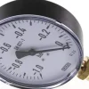 Manometer senkrecht, 100mm, -1 bis 0 bar