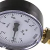 Manometer senkrecht, 80mm, -1 bis 9 bar