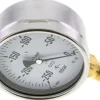 Manometer senkrecht 100mm, -250 bis 0 mbar, G 1/2"