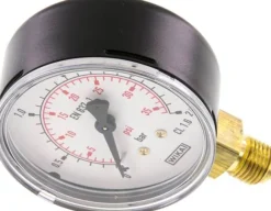 Manometer senkrecht (ST/Ms), 63mm, 0 - 2,5 bar, G 1/4"