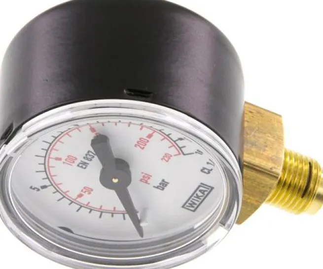 Manometer senkrecht (ST/Ms), 40mm, 0 - 16 bar, G 1/8"