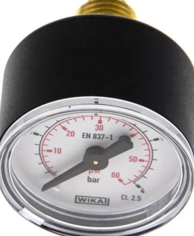 Manometer waagerecht (KU/Ms), 40mm, 0 - 4 bar, G 1/4"