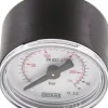 Manometer waagerecht (KU/Ms), 40mm, 0 - 16 bar, G 1/8"