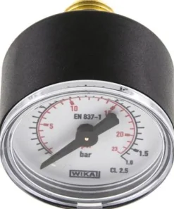 Manometer waagerecht (KU/Ms), 40mm, 0 - 1,6 bar, G 1/4"