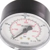 Manometer waagerecht (KU/Ms), 63mm, 0 - 400 bar, G 1/4"