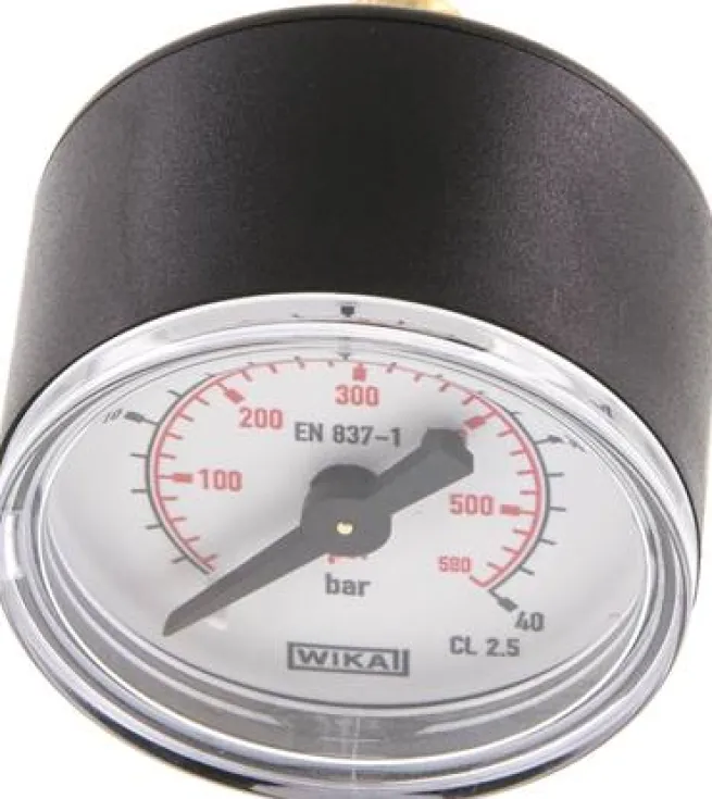 Manometer waagerecht (KU/Ms), 40mm, 0 - 40 bar, G 1/8"